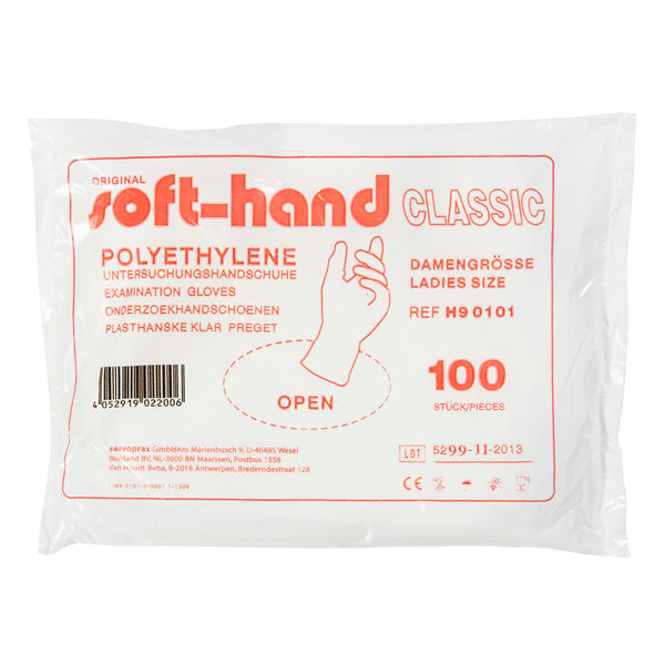Softhand Onderzoekhandschoen poly dames 100st