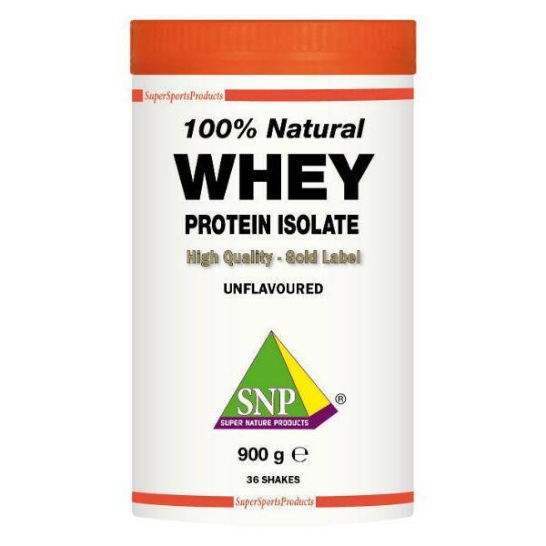 SNP Whey proteine isolate 100% natural 900g