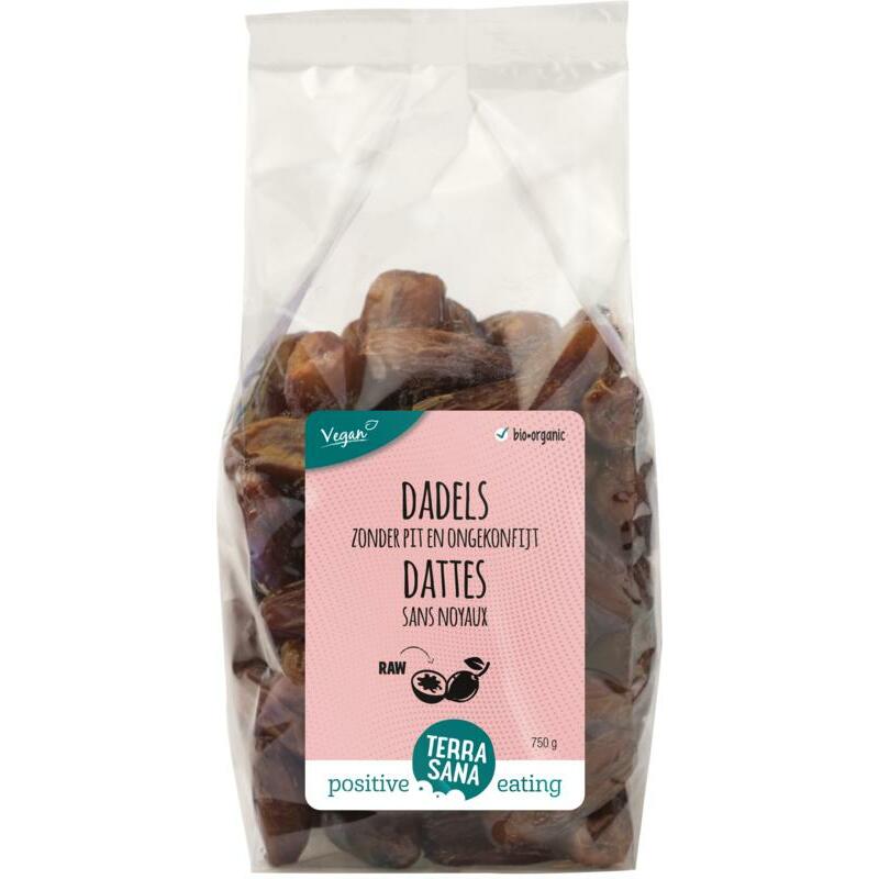 Terrasana RAW dadels zonder pitten bio 750g