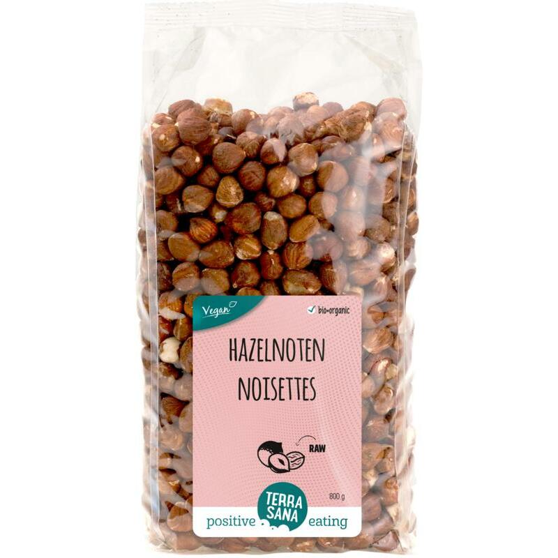 Terrasana Hazelnoten bruin gepeld bio 800g