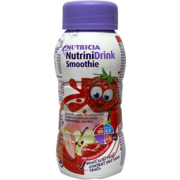 Nutrinidrink Smooth rood fruit 200ml