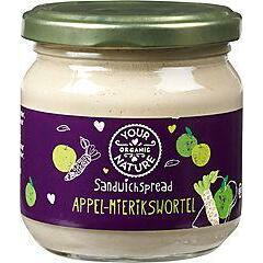 Your Organic Nat Sandwichspread appel mierikswortel bio 180g