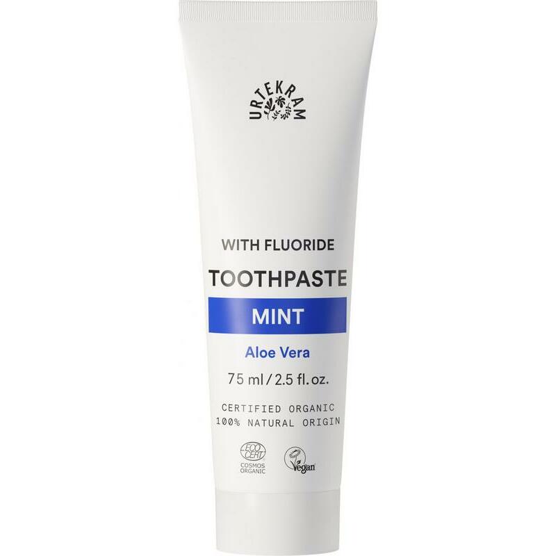 Urtekram Tandpasta mint fluoride 75ml