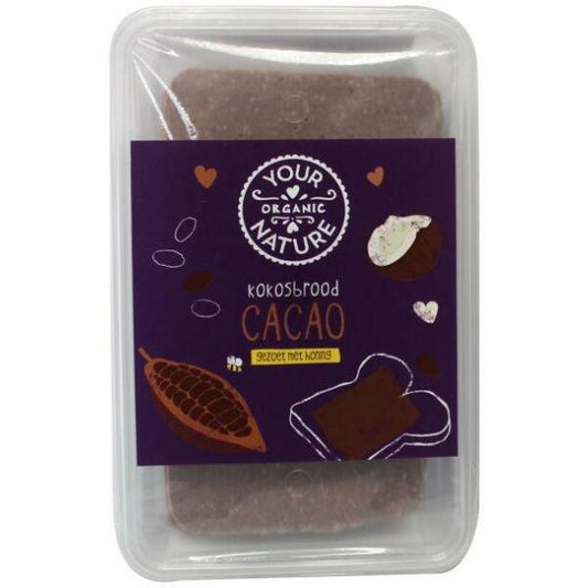 Your Organic Nat Kokosbrood cacao bio 225g