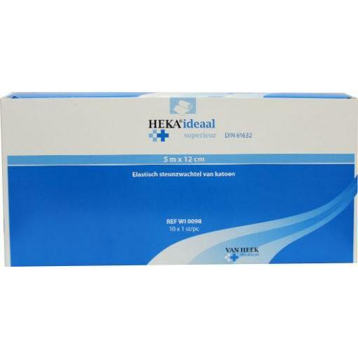 Heka Ideaal superieur elastische windsel 5m x 12cm 10st