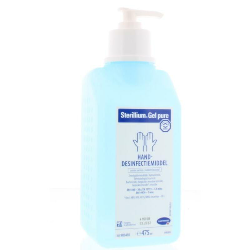 Sterillium Gel pure met pomp 475ml