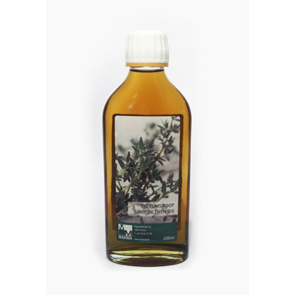 Natures House Tijm siroop fairtrade bio 200ml