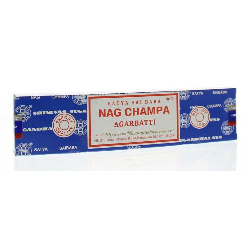 Nag Champa Wierook nag champa agarbatti 40g