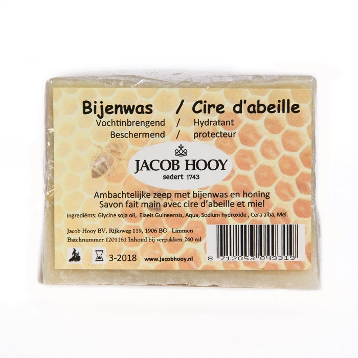 Jacob Hooy Bijenwas zeep niet vloeibaar 240ml