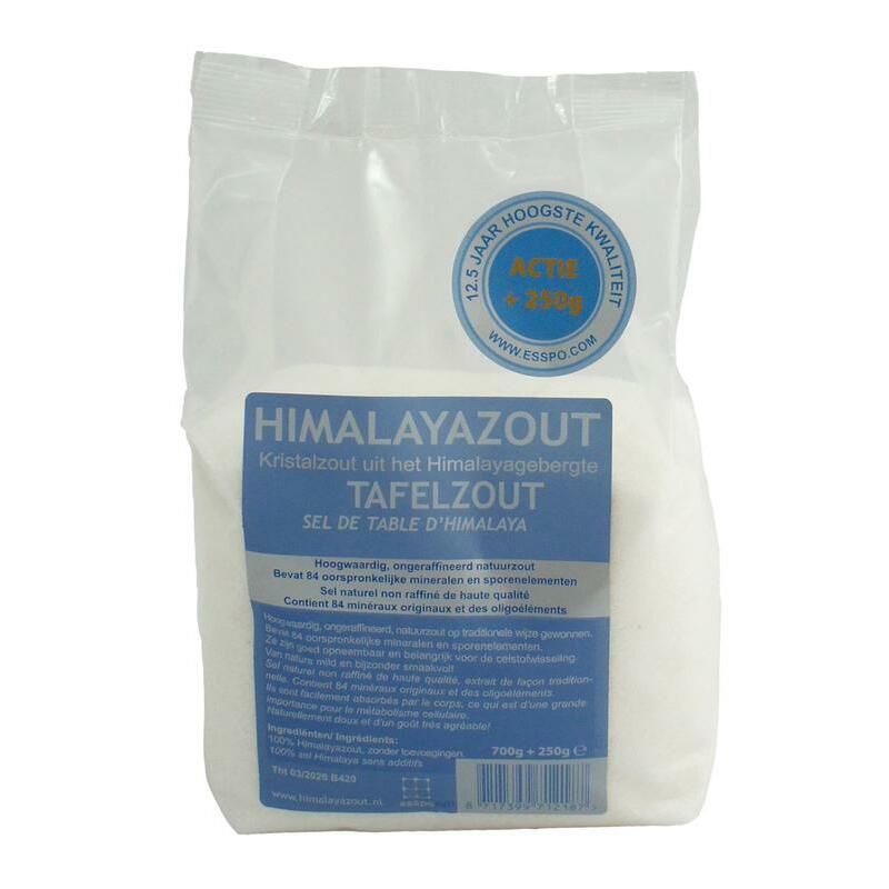Esspo Himalayazout tafelzout wit fijn navul 950g