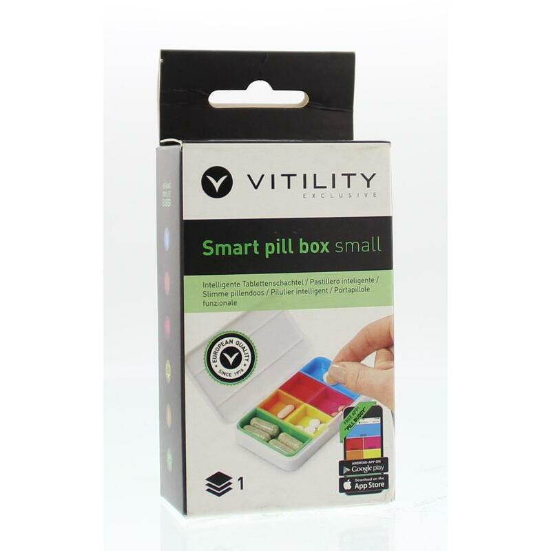 Exclusive Small pill box white H&F 1st