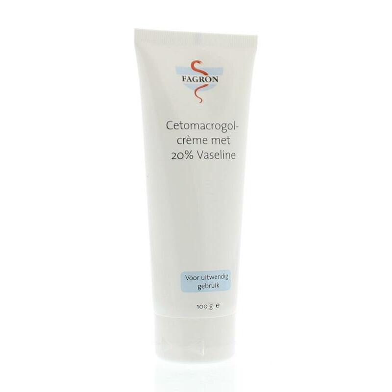 Fagron Cetomacrogol creme 20% vaseline 100g