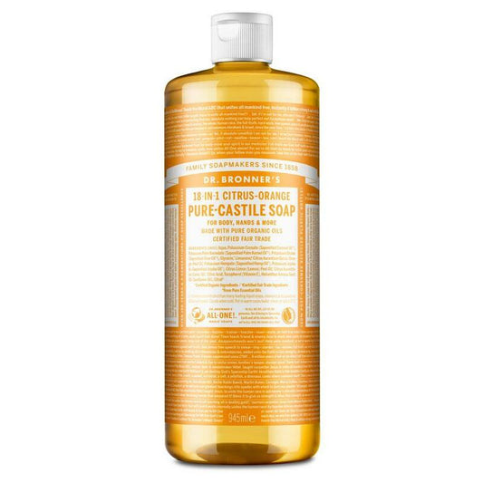 Dr Bronners Liquid soap citrus/orange 945ml