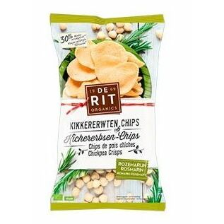 De Rit Kikkererwtenchips rozemarijn bio 75g