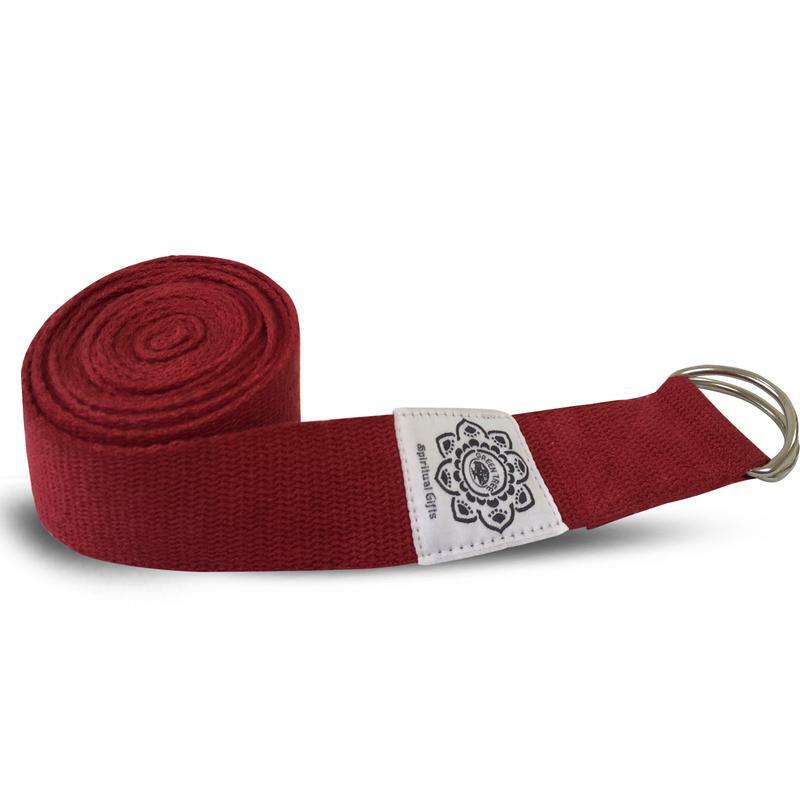 Green Tree Yoga riem rood 250cm 1st