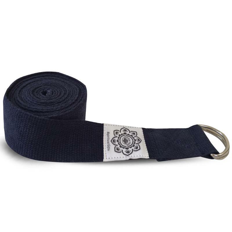 Green Tree Yoga riem donker blauw 250cm 1st