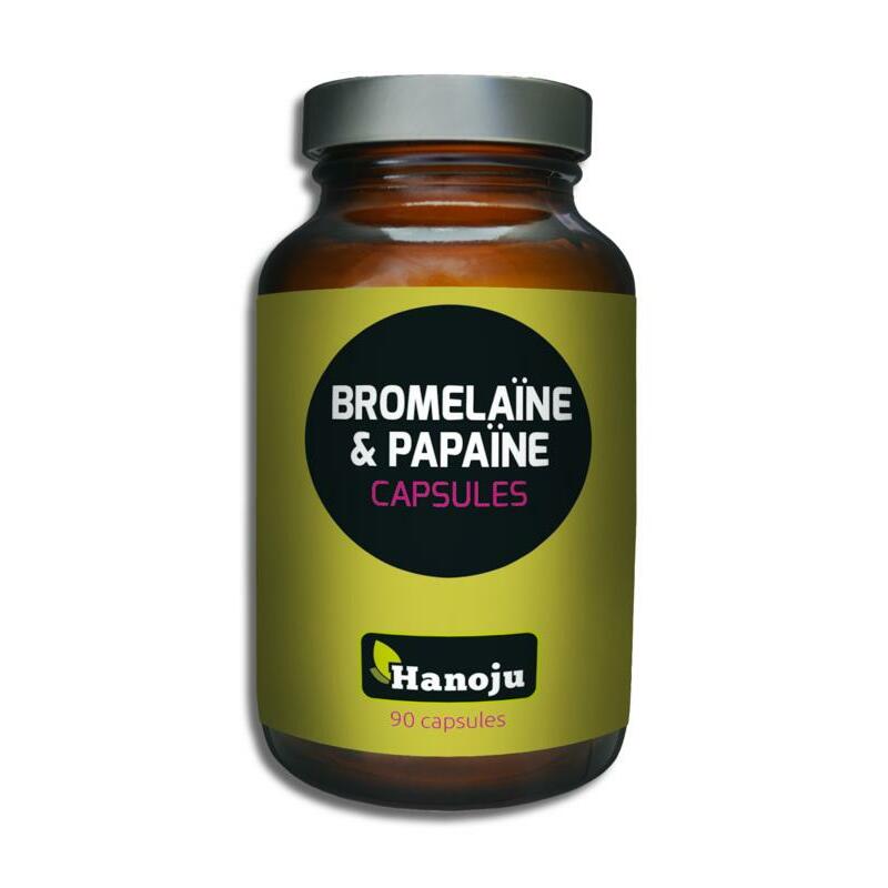 Hanoju Bromelaine papaja enzym 90vc