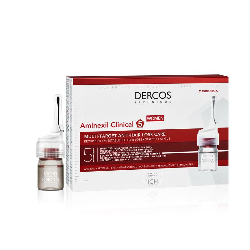 Vichy Dercos aminexil clinical 5 vrouw 21st