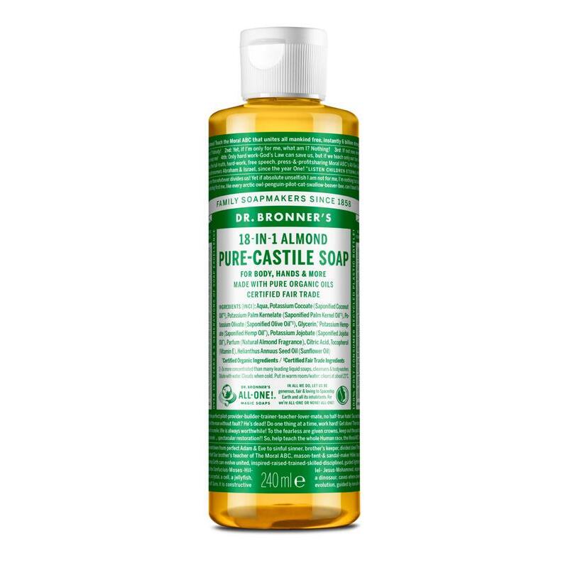 Dr Bronners Liquid soap amandel 240ml