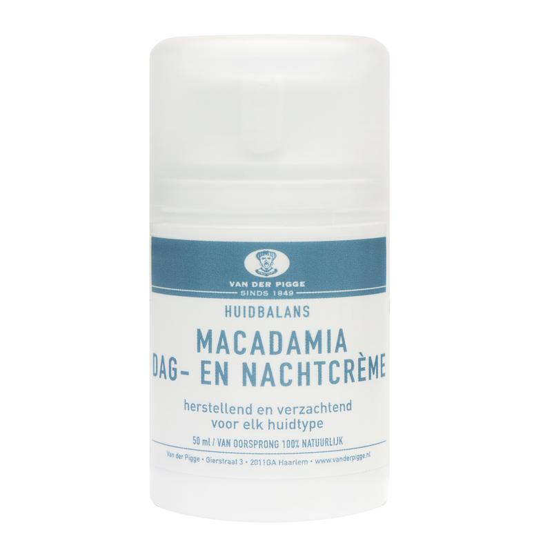 Pigge Huidbalans dag en nachtcreme macadamia 50ml