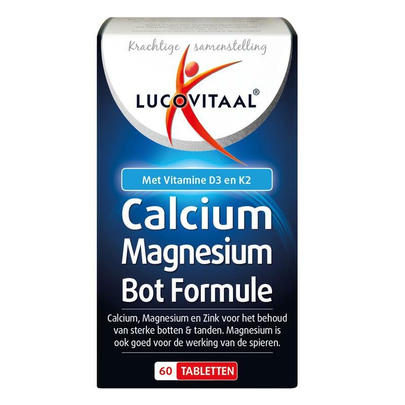 Lucovitaal Calcium magnesium botformule 60tb