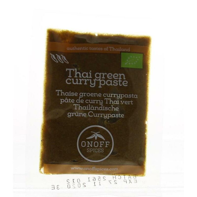 Onoff Thaise groene currypasta bio 50g