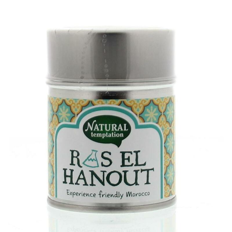 Nat Temptation Ras el hanout kruiden bio 45g