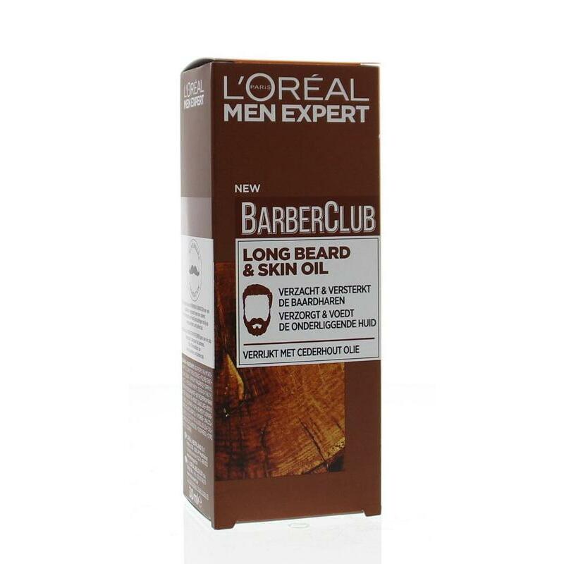Loreal Barber club long beard & skin oil 30ml