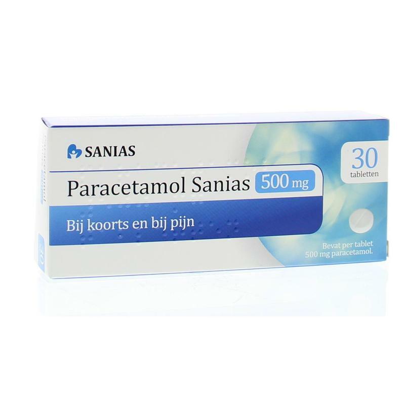 Sanias Paracetamol 500 mg 30st