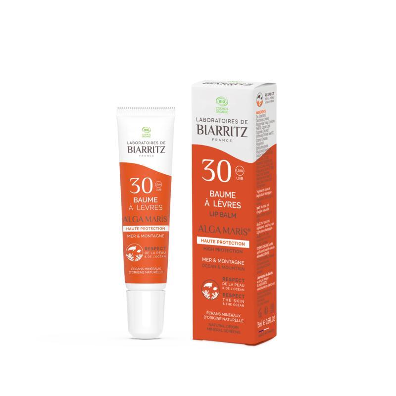 Lab de Biarritz Suncare protective lip balm SPF30 15ml