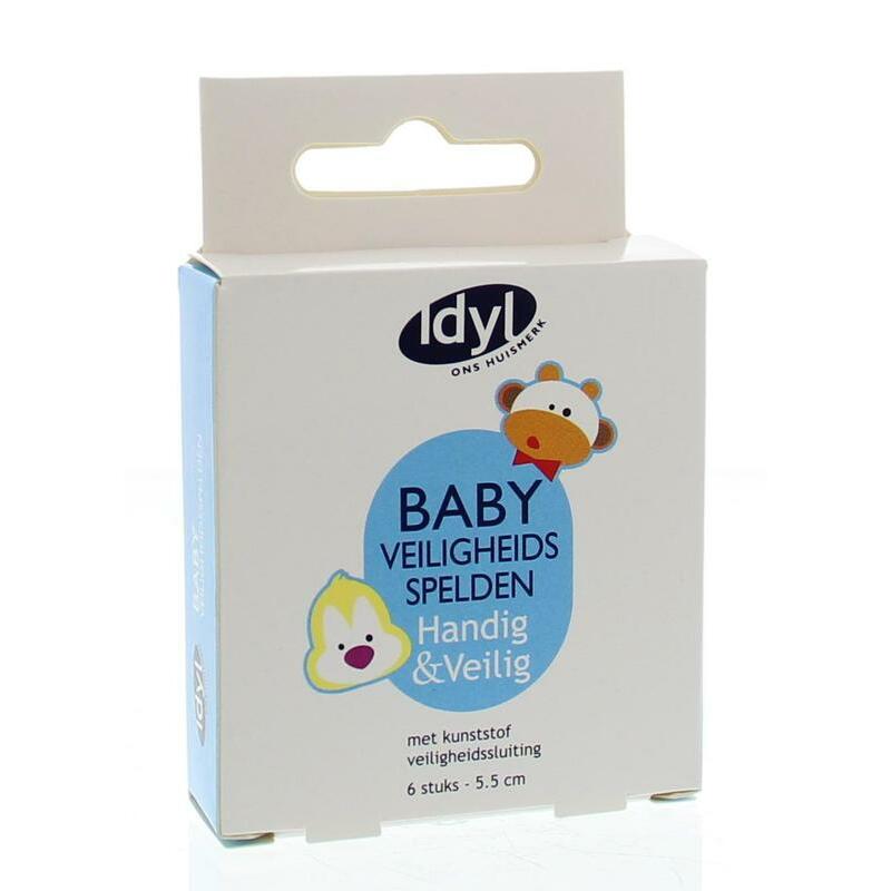 Idyl Baby veiligheidsspelden 5.5 cm 6st