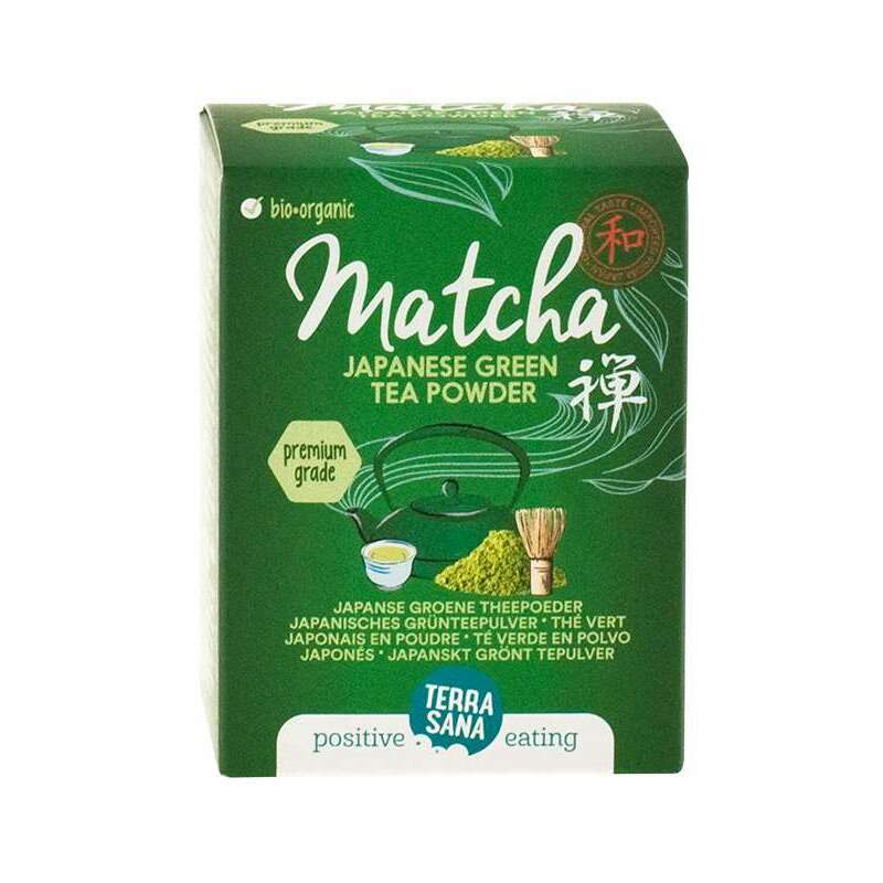 Terrasana Matcha premium groene thee bio 30g