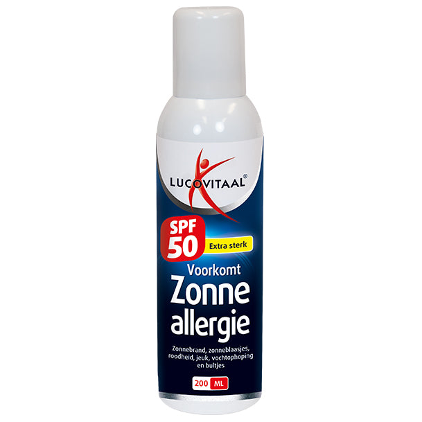 Lucovitaal Zonneallergie spf50 spray 200ml