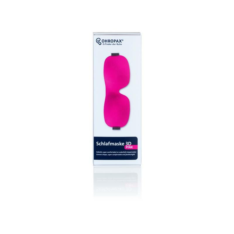 Ohropax Slaapmasker roze 1st