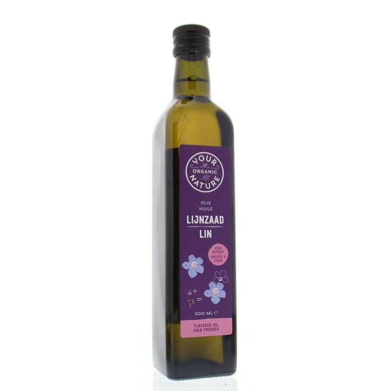 Your Organic Nat Lijnzaadolie bio 500ml