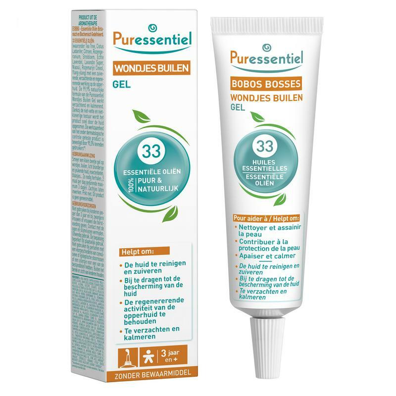 Puressentiel Wondjes en builen gel 33 essentiele olie 20ml