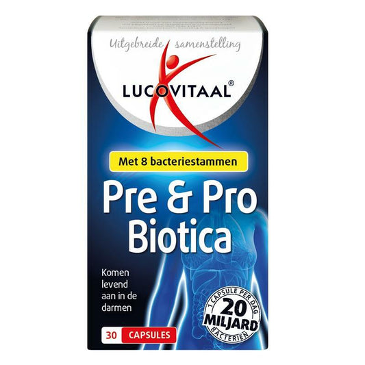 Lucovitaal Pre & probiotica 30ca
