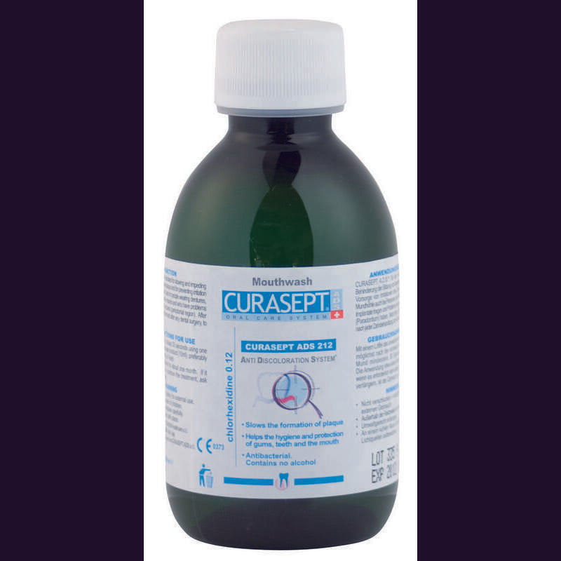 Curasept ADS Mondspoelmiddel - 0,120% chloorhexidine 200ml