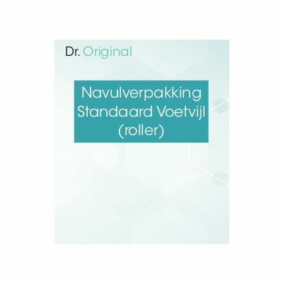 Dr Original Navulverpakking standaard voetvijl (roller) 1st