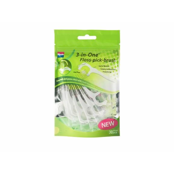 3-in-One Tandenstokers 3-in-one 30st