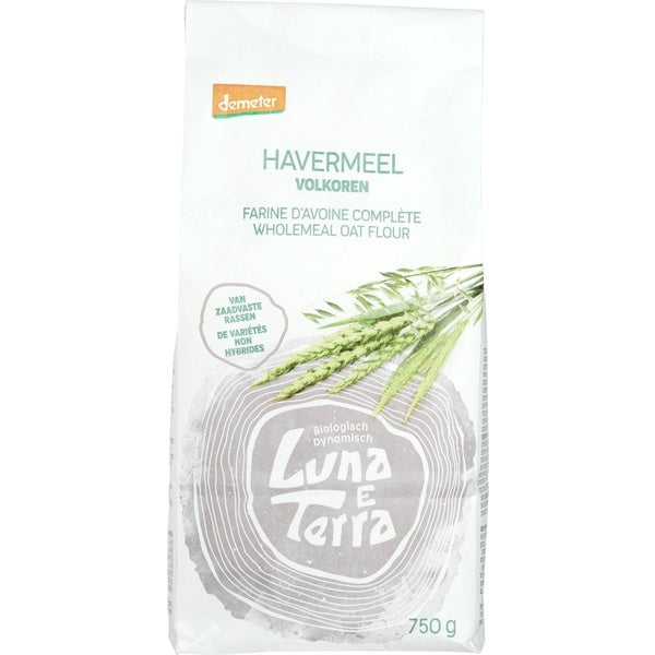 Luna E terra Havermeel volkoren demeter bio 750g