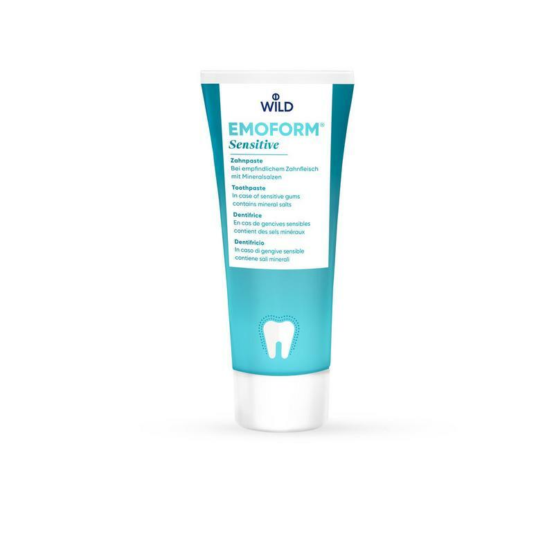 Emoform Tandpasta sensitive fluoride 75ml