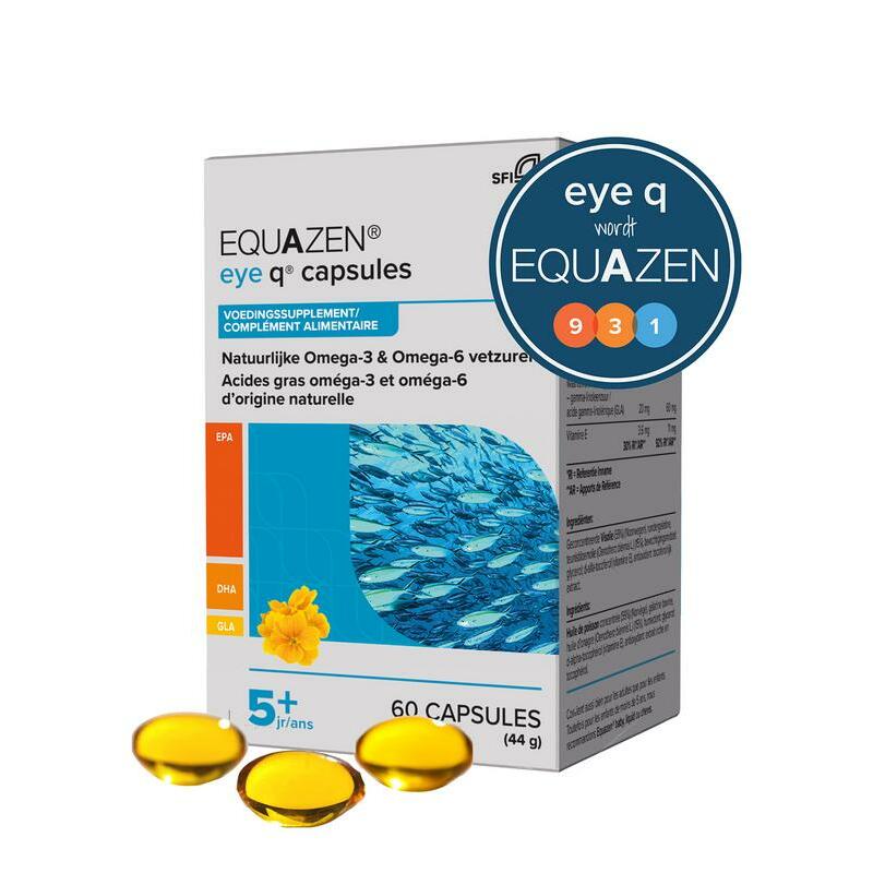 Equazen Eye q capsules omega 3- & 6-vetzuren 60ca