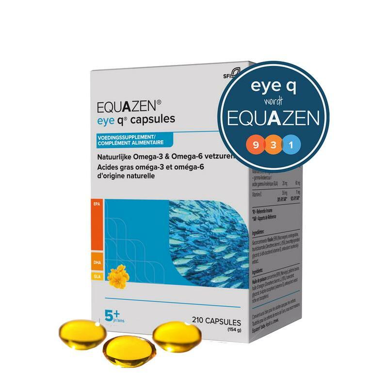 Equazen Eye q capsules omega 3- & 6-vetzuren 210ca