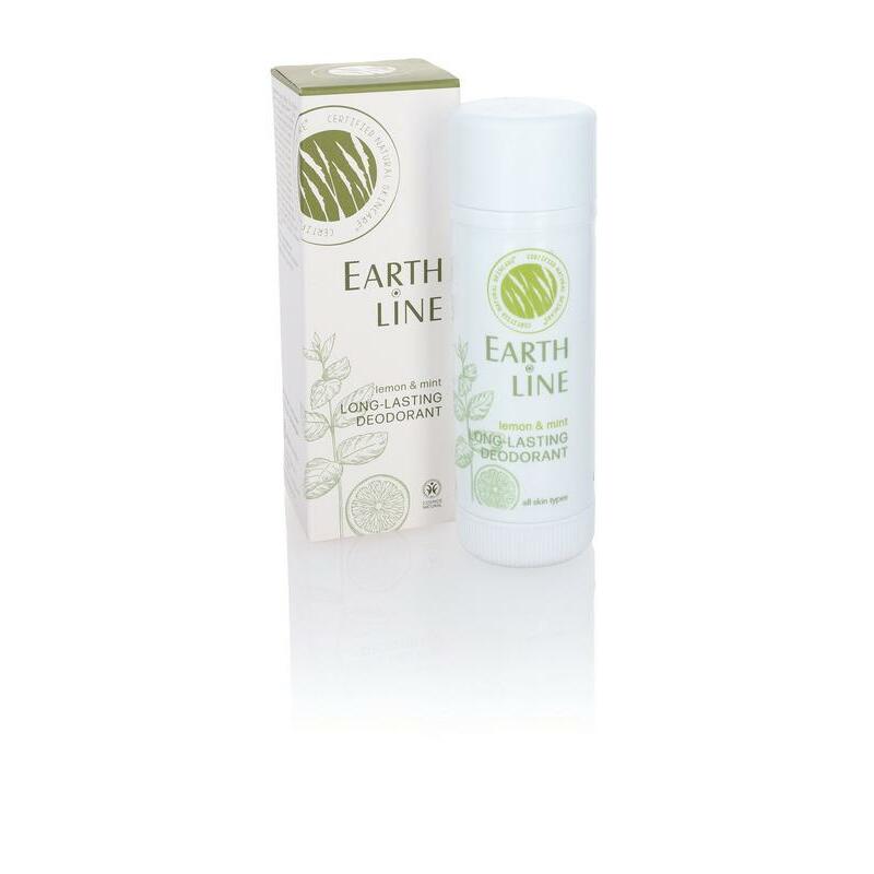 Earth-Line Long lasting deodorant lemon & mint 50ml