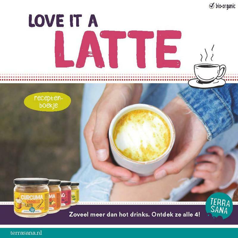 Terrasana Recepten boekje latte B2C 25st