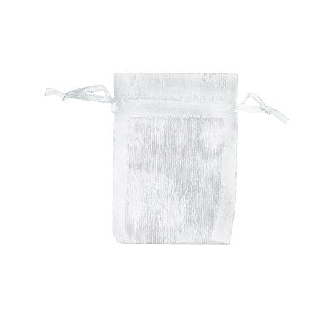 Ruben Robijn Organza buidel 9x12 zilver 1st