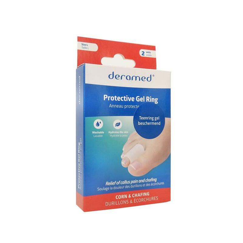 Deramed Teenring gel beschermend maat S 2st