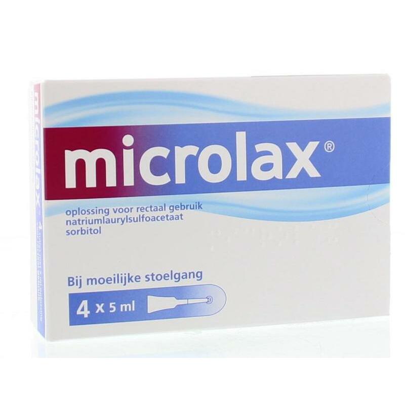 Microlax Klysma flacon 5ml 4st