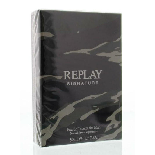 Replay Signature man eau de toilette 50ml